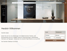 Tablet Screenshot of hotel-otterbach.de